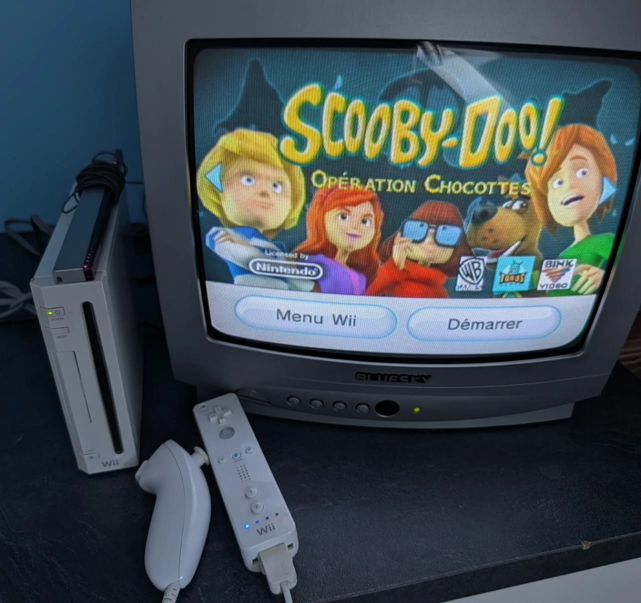 Nintendo Wii + 1 Controle + 1 Nunchuk + Cabos – photo 9
